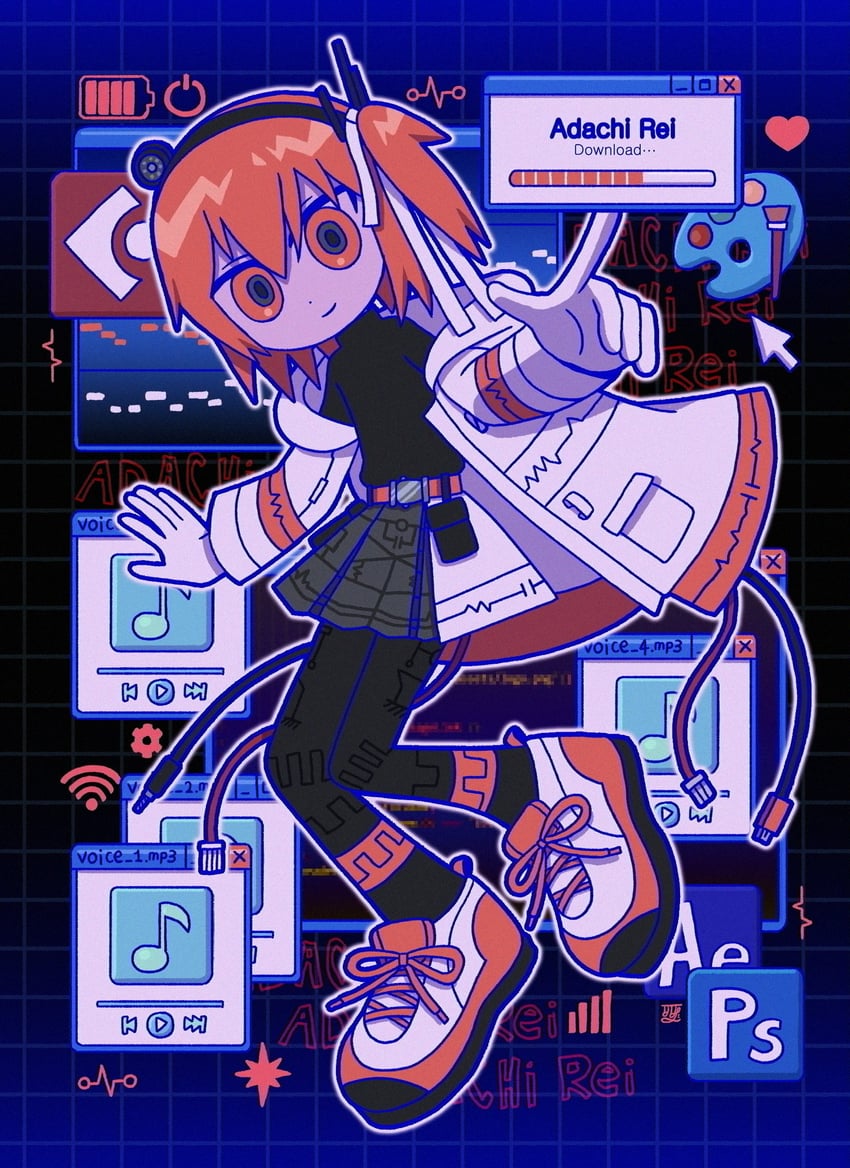 adachi rei (utau and 1 more) drawn by ramdaram