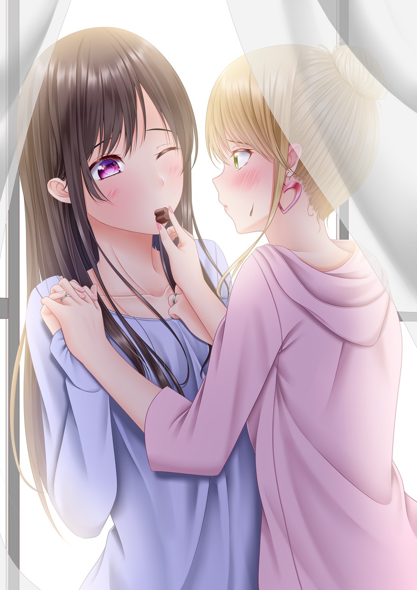 aihara yuzu and aihara mei (citrus) drawn by lino_(lilyparty07)