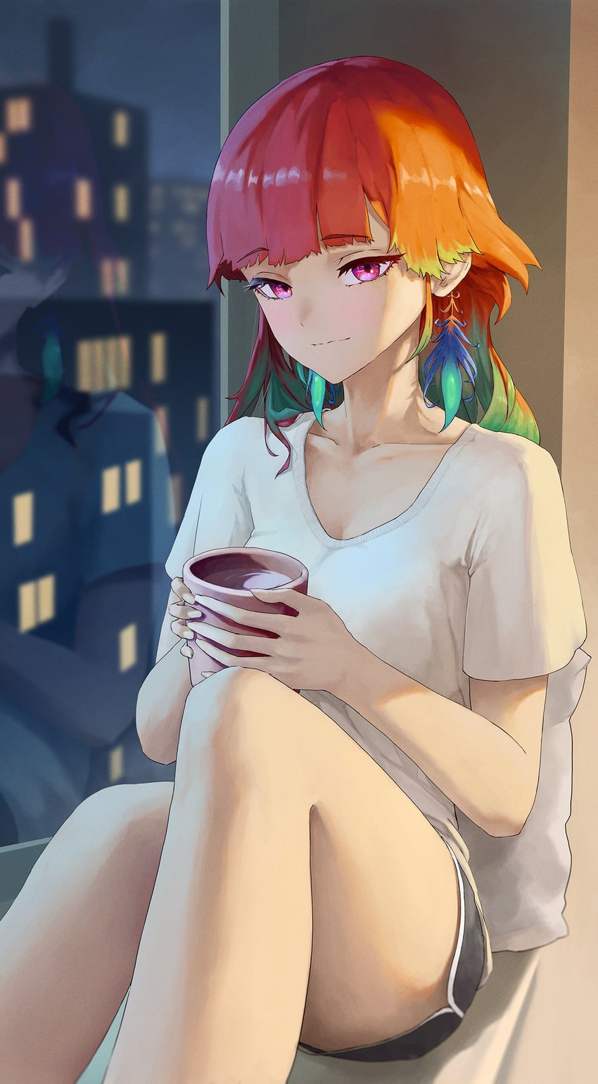 takanashi kiara (hololive and 1 more) drawn by aqwariate