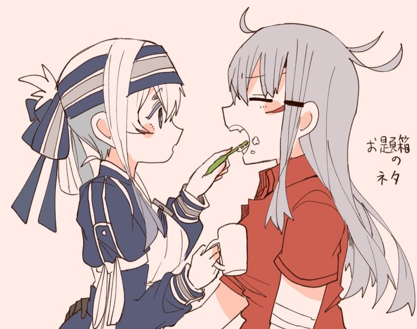 gangut, kamoi, and kamoi kai bo (kantai collection) drawn by itomugi-kun