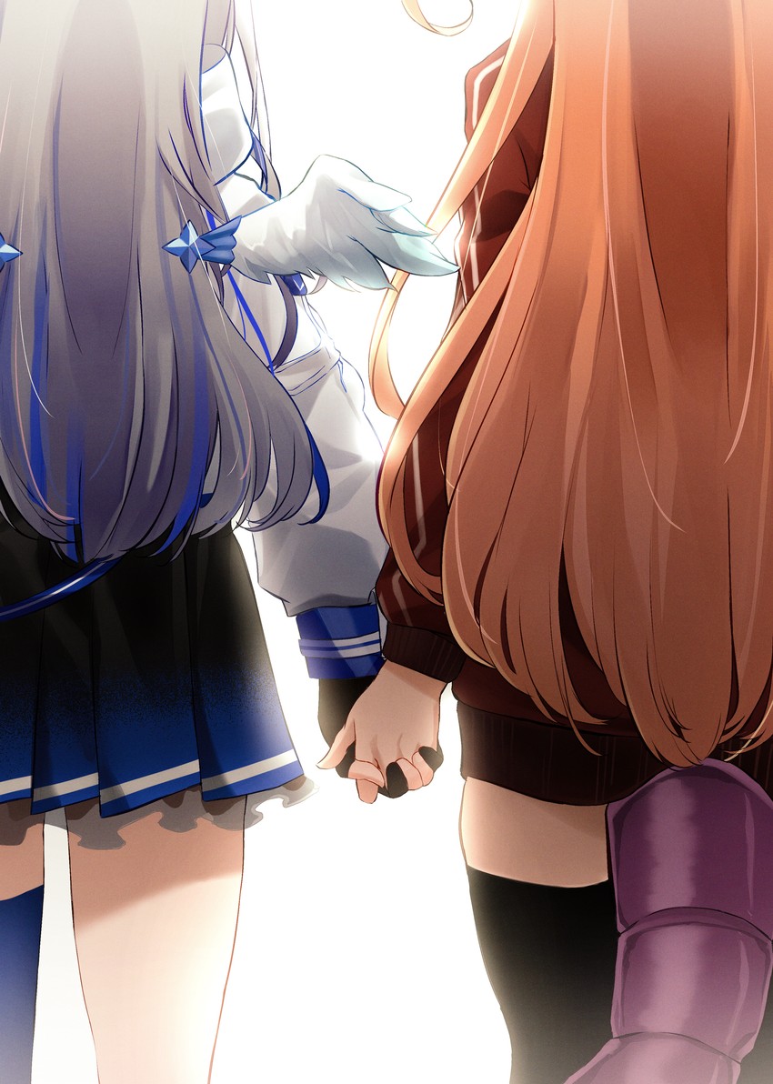 amane kanata and kiryu coco (hololive) drawn by hiroikara_(smhong04)