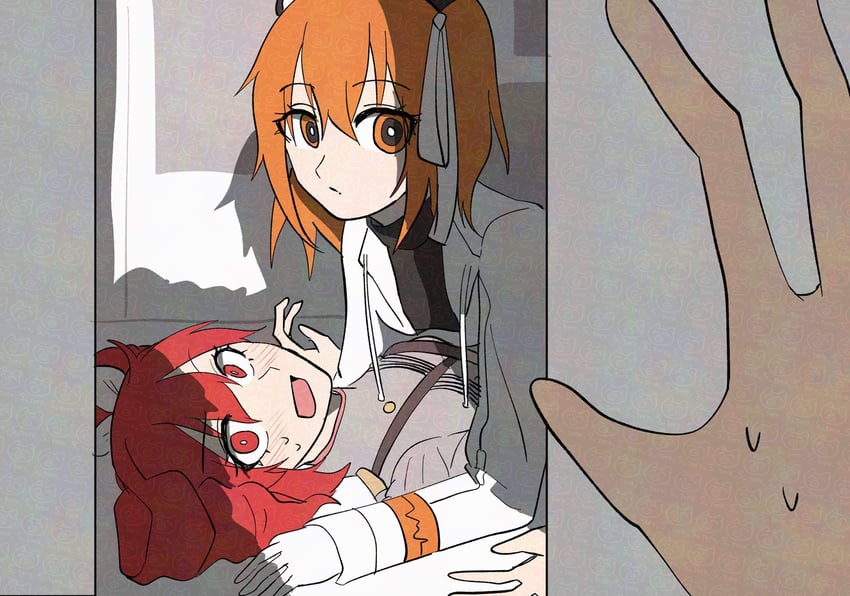 kasane teto and adachi rei (utau and 2 more) drawn by toro_voca