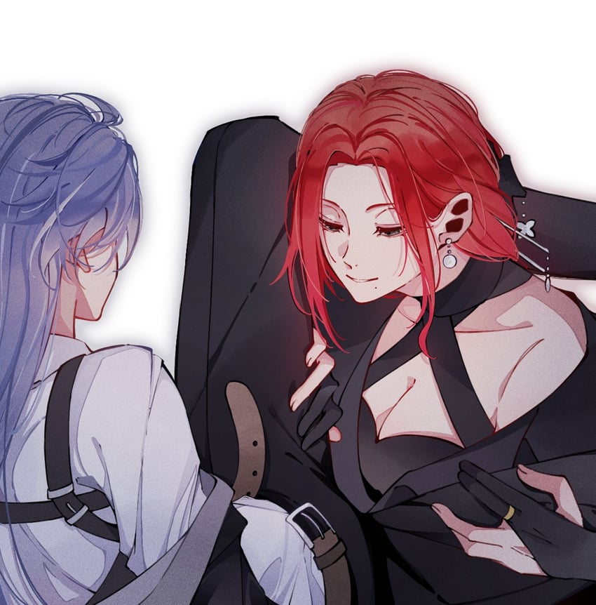 fu hua and su mei (honkai and 1 more) drawn by par_sato