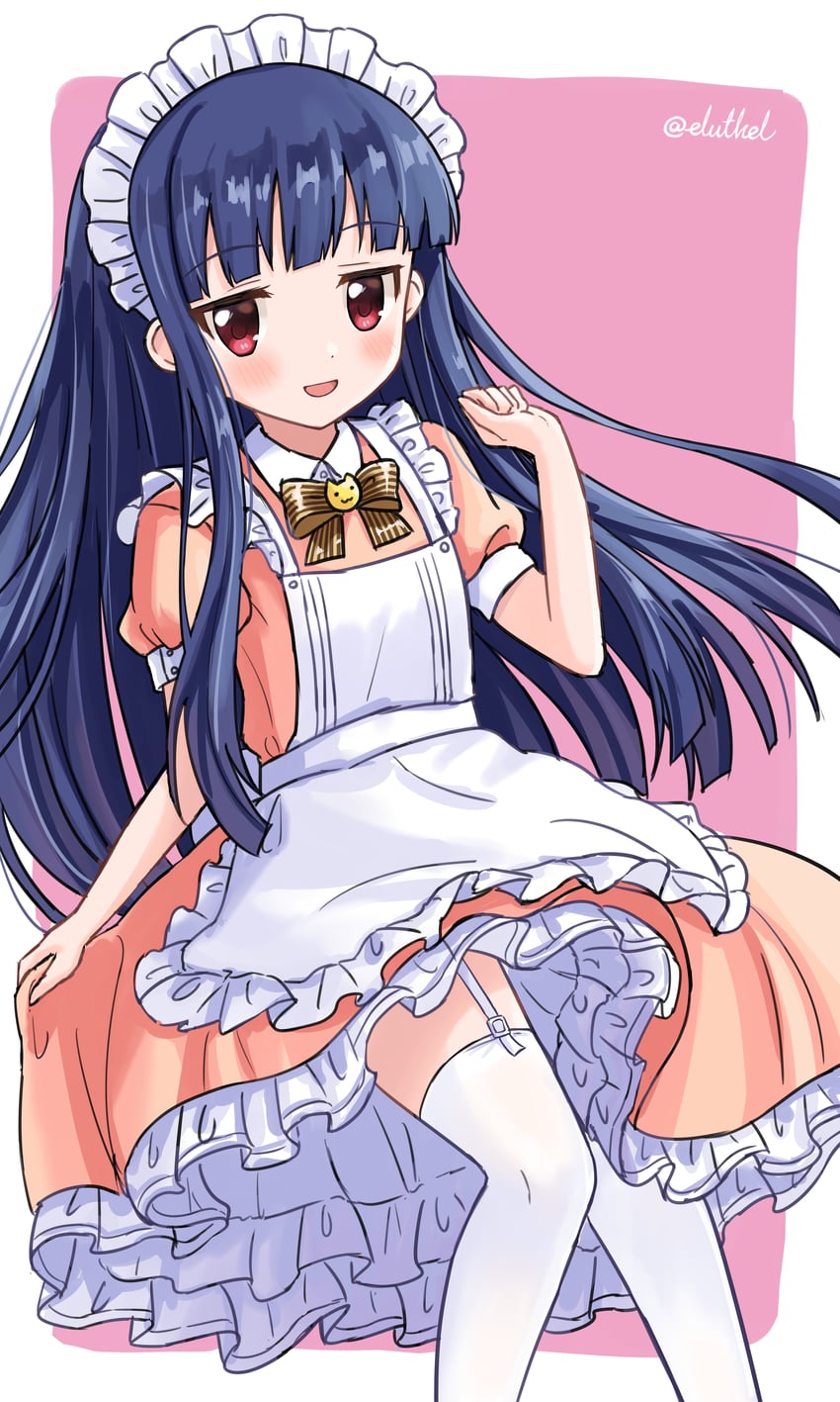 sajo yukimi (idolmaster and 1 more) drawn by eluthel