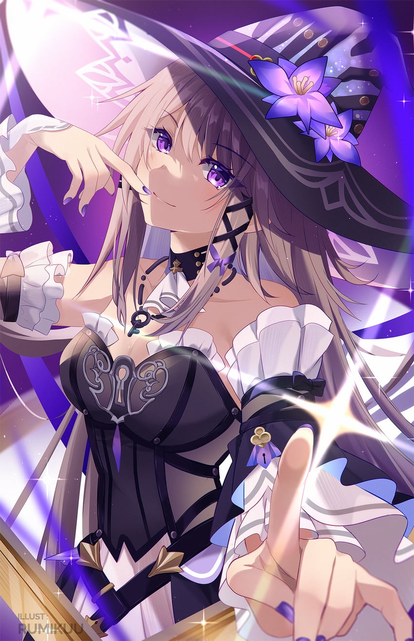 herta and the herta (honkai and 1 more) drawn by k-rumi