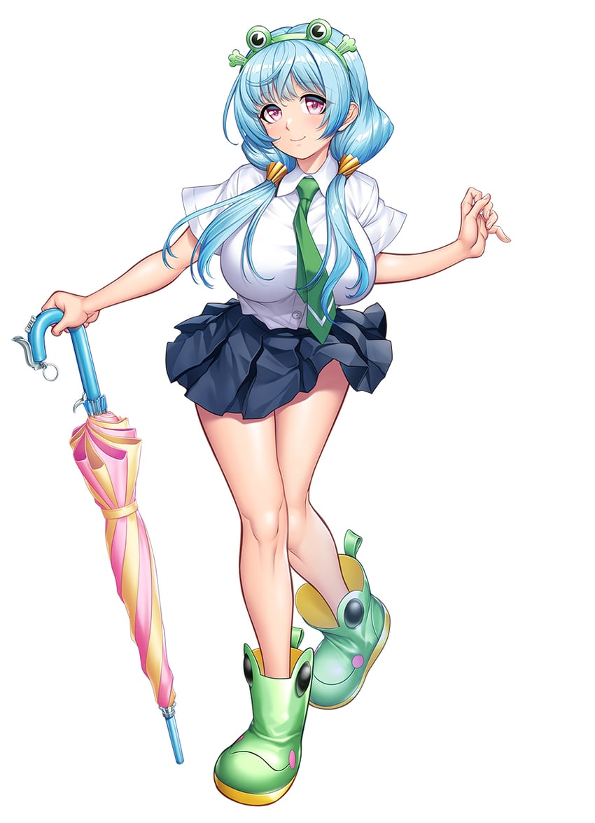 amanaki ui (taimanin and 1 more) drawn by zol