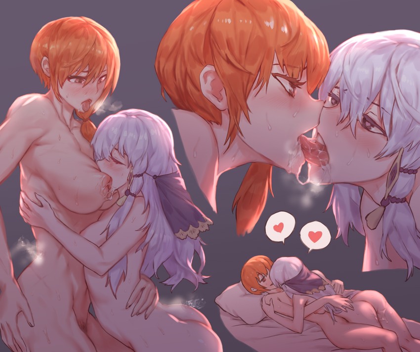 lysithea von ordelia and leonie pinelli (fire emblem and 1 more) drawn by senmura