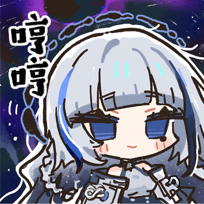 hubble and darkstar hubble (girls' frontline and 1 more) drawn by cui_pi_zha_xia_qiu