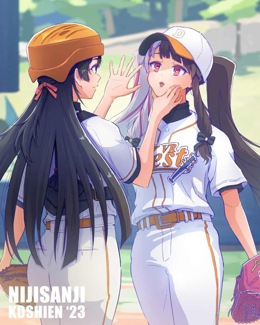 tsukino mito and yorumi rena (nijisanji) drawn by sean_uc8