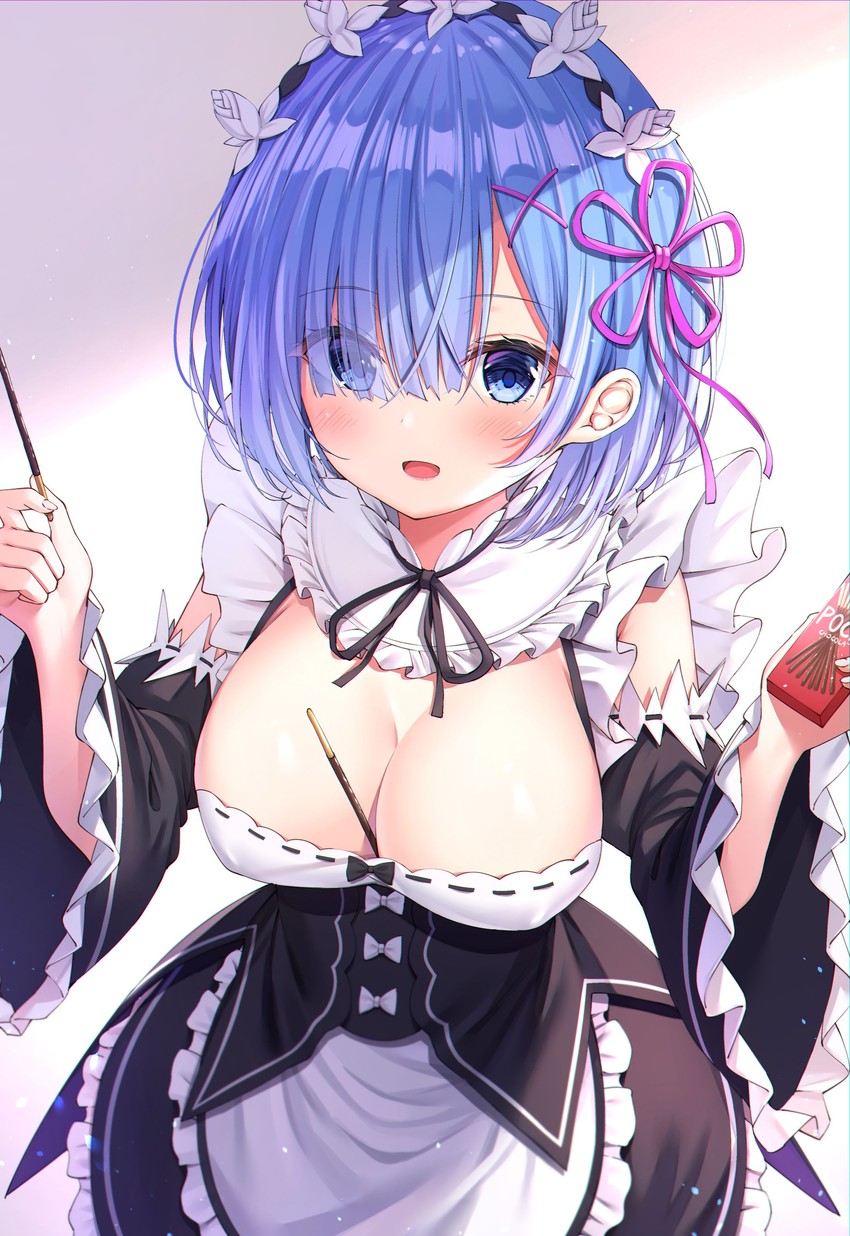rem (re:zero kara hajimeru isekai seikatsu) drawn by xue_lu