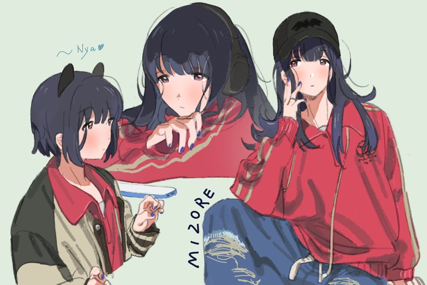 yoroizuka mizore (hibike! euphonium and 1 more) drawn by q_(404_nonq)