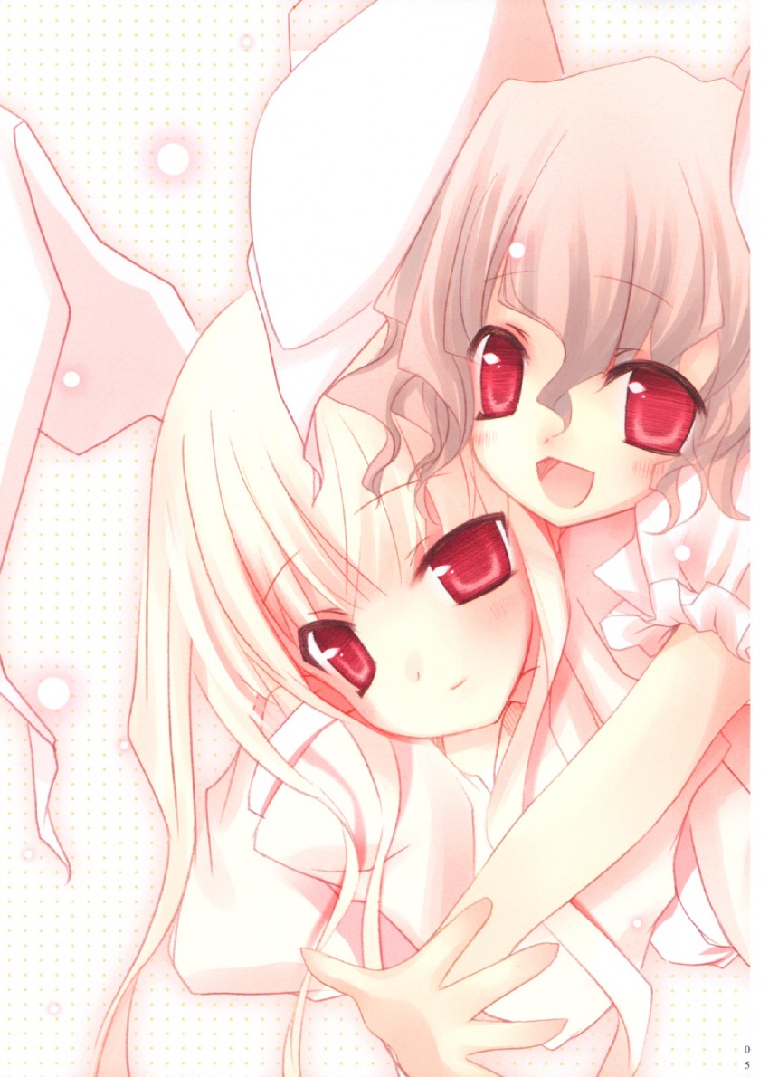 reisen udongein inaba and inaba tewi (touhou) drawn by hinayuki_usa