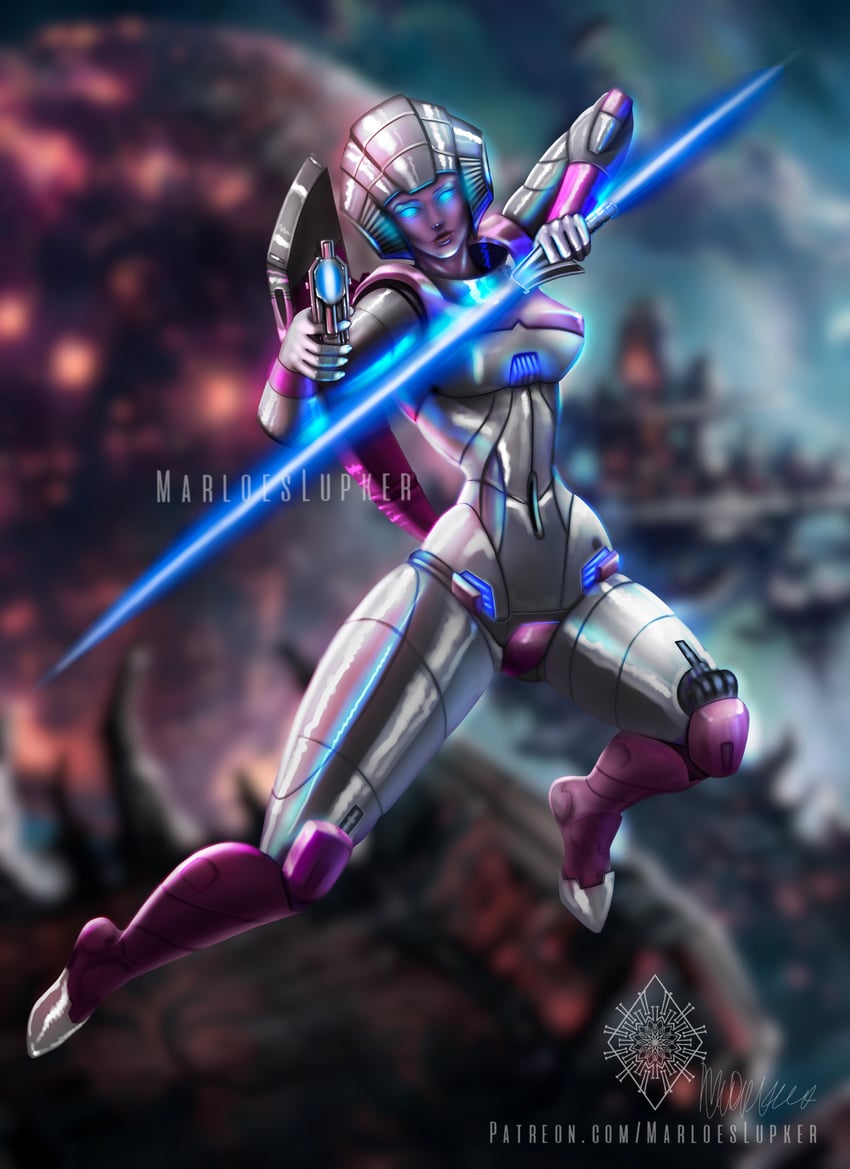 arcee (transformers) drawn by marloeslupker