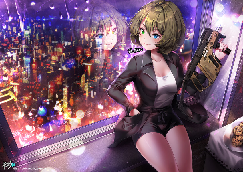 takagaki kaede (idolmaster and 1 more) drawn by kyjsogom