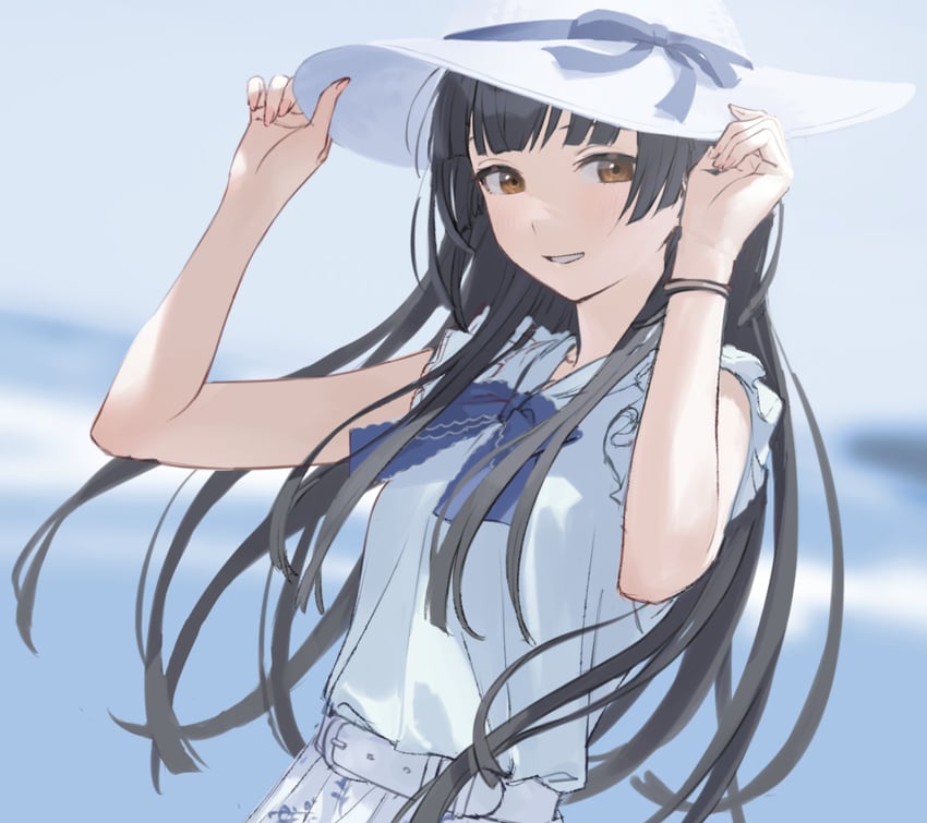 mayuzumi fuyuko (idolmaster and 1 more) drawn by shiragixx