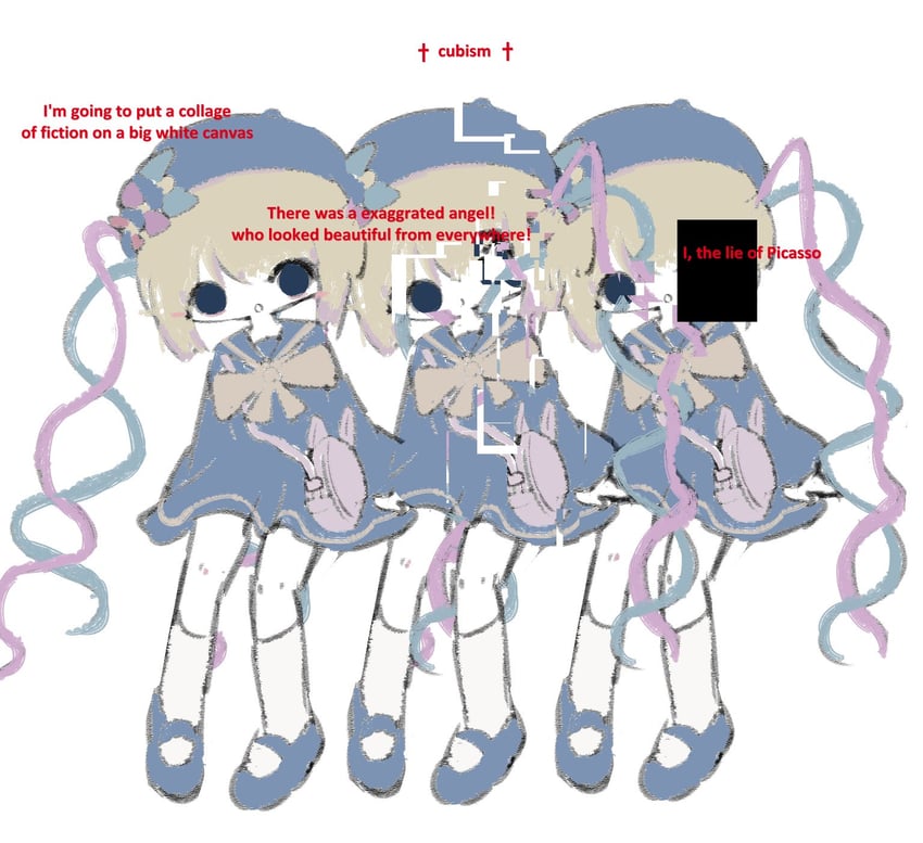 chouzetsusaikawa tenshi-chan (needy girl overdose and 1 more) drawn by che_(cagelabyrinth)