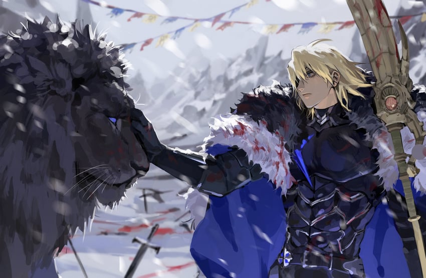 dimitri alexandre blaiddyd (fire emblem and 1 more) drawn by leedare614