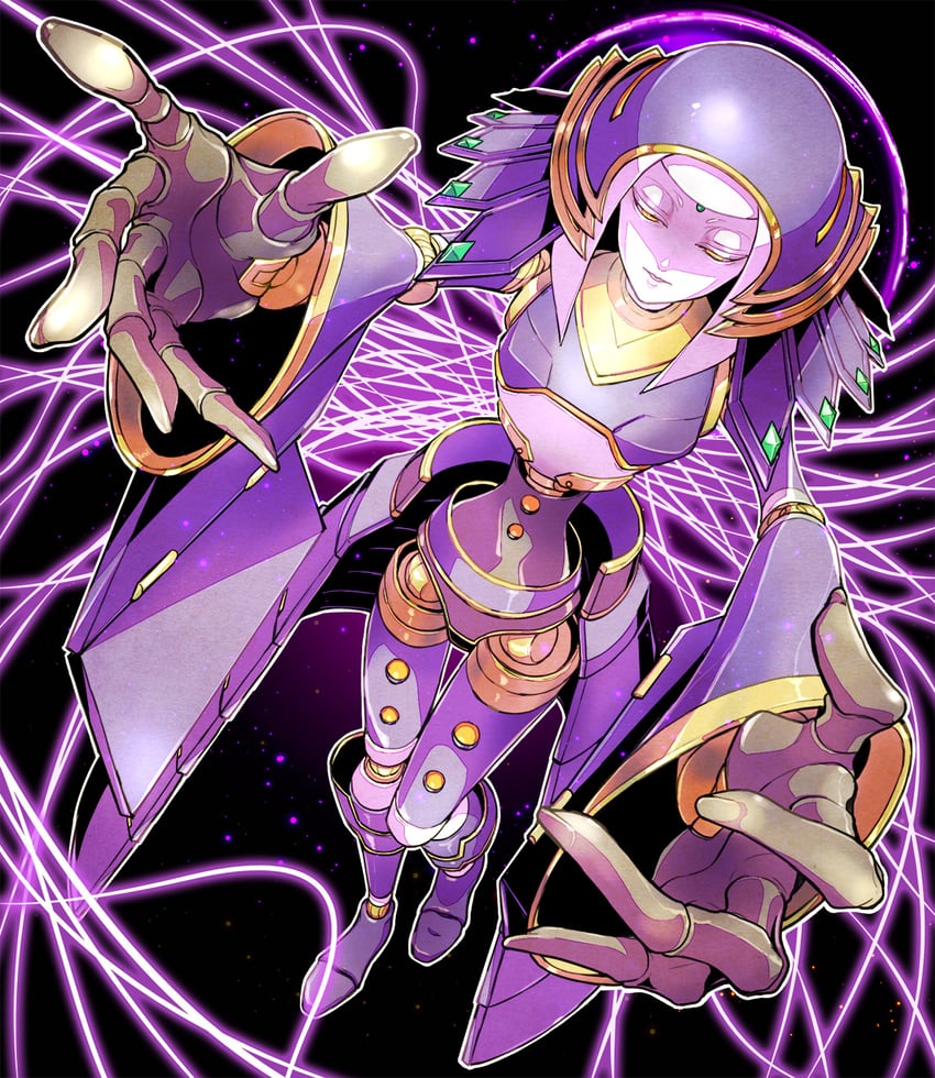 el shaddoll construct (yu-gi-oh!) drawn by yukitaka_(zzzzz)