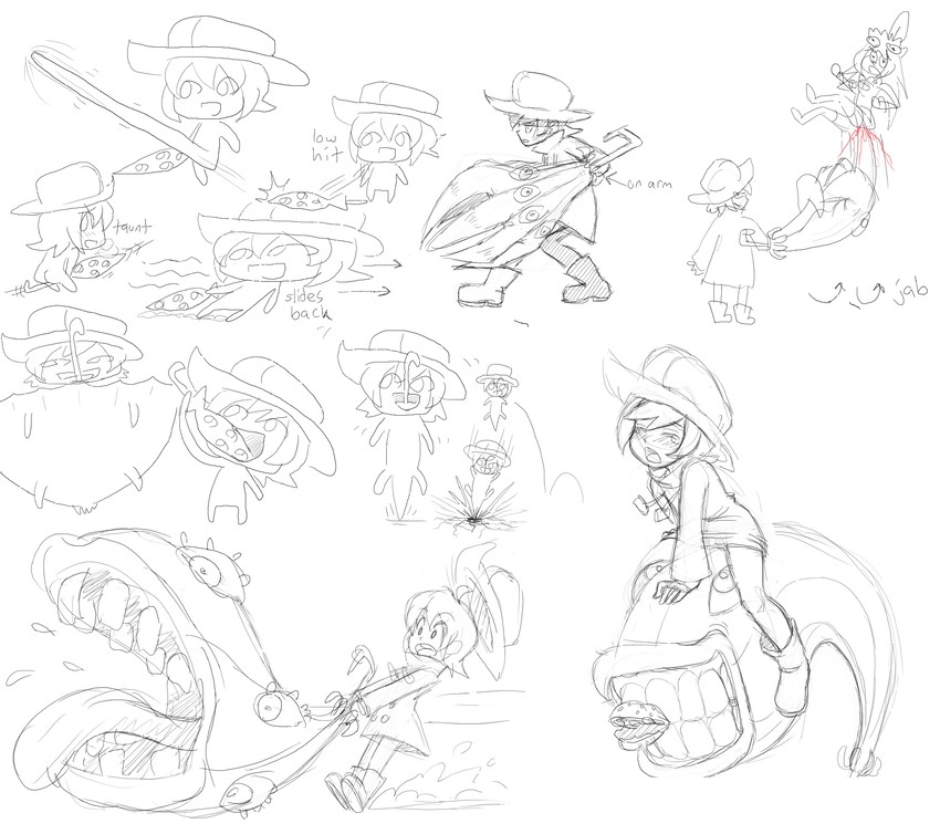 filia, samson, nonowa, umbrella, and hungern (idolmaster and 1 more) drawn by kouotsu