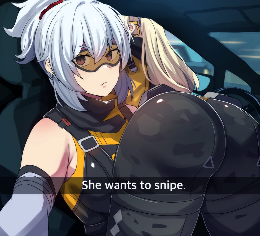 trigger and soldier 11 (zenless zone zero) drawn by hinghoi