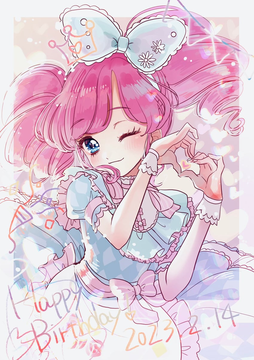 amahane madoka (aikatsu! and 1 more) drawn by machiko_(milk_maciko)