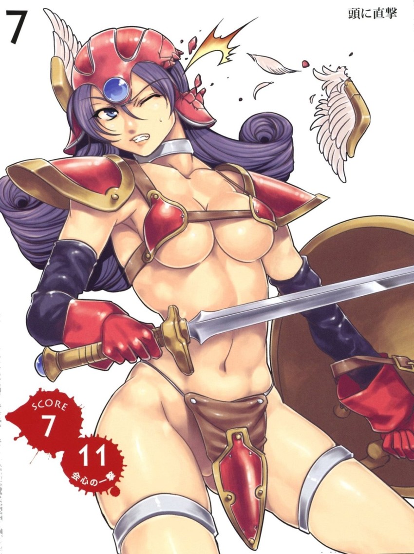 warrior (dragon quest and 2 more) drawn by mizuryu_kei