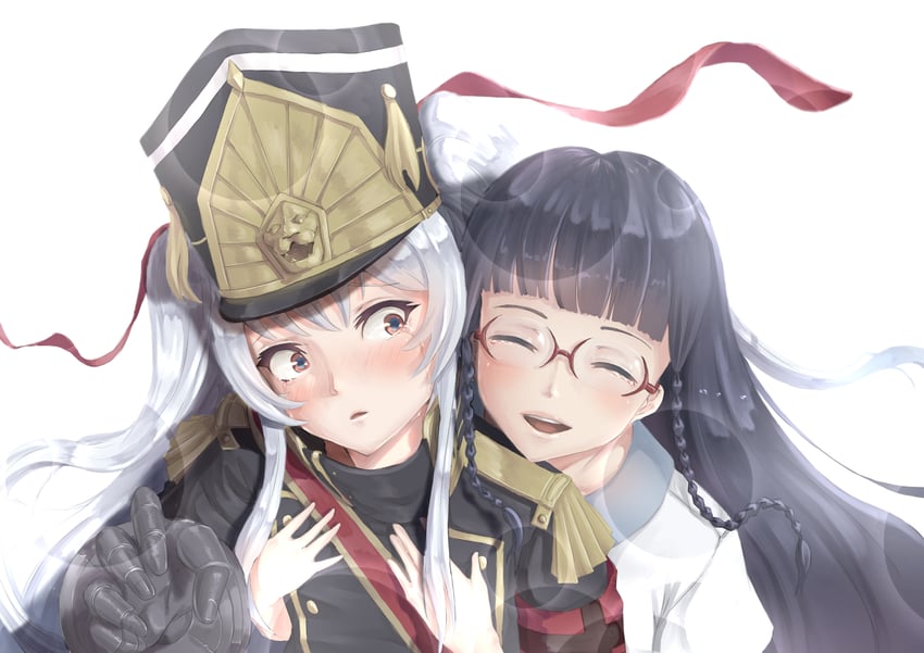 altair and shimazaki setsuna (re:creators) drawn by mega-ne