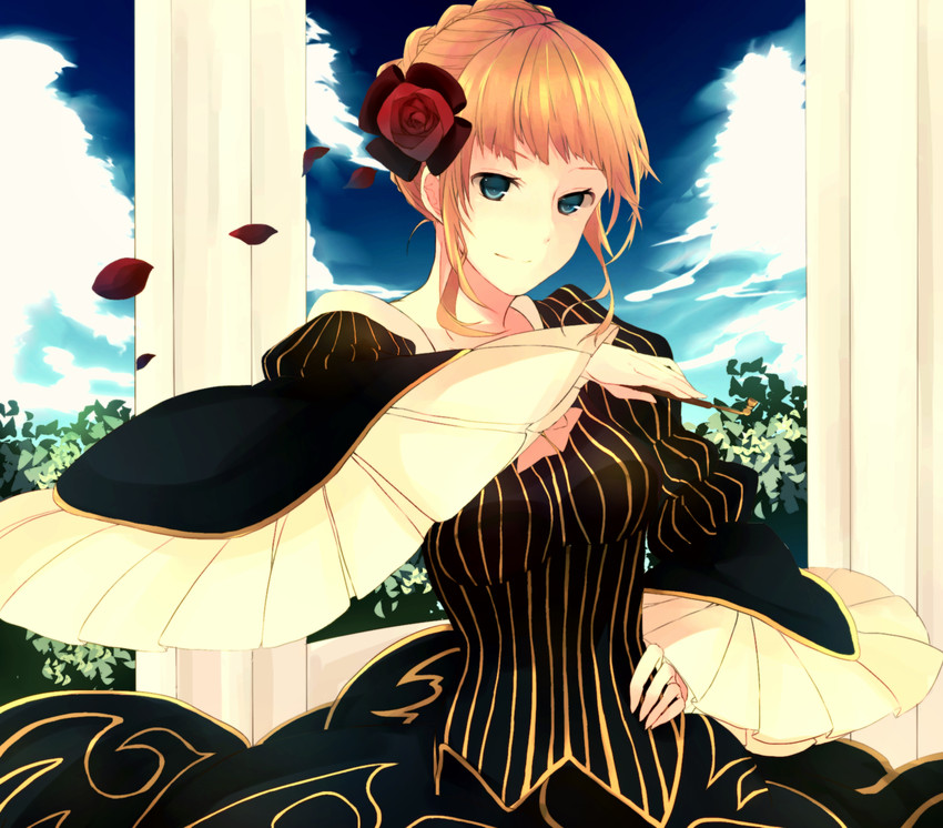 beatrice (umineko no naku koro ni) drawn by kusamoto_sora
