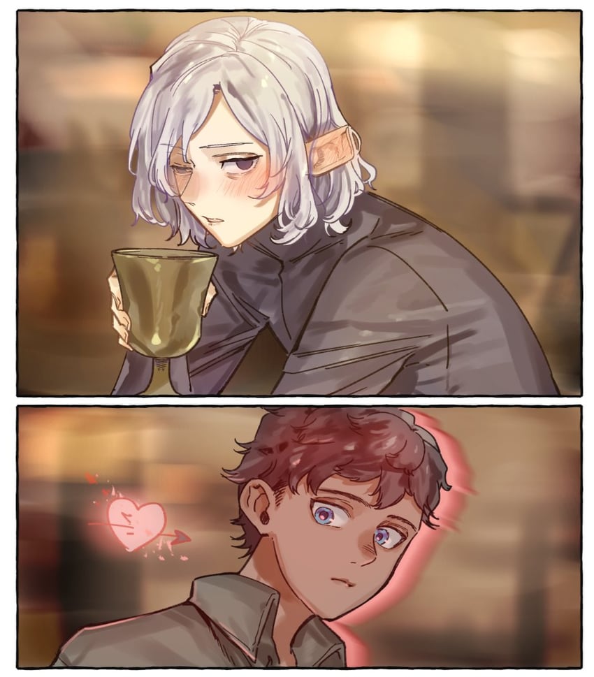 mithrun and kabru (dungeon meshi) drawn by kiritani_(ntkt_krita2)