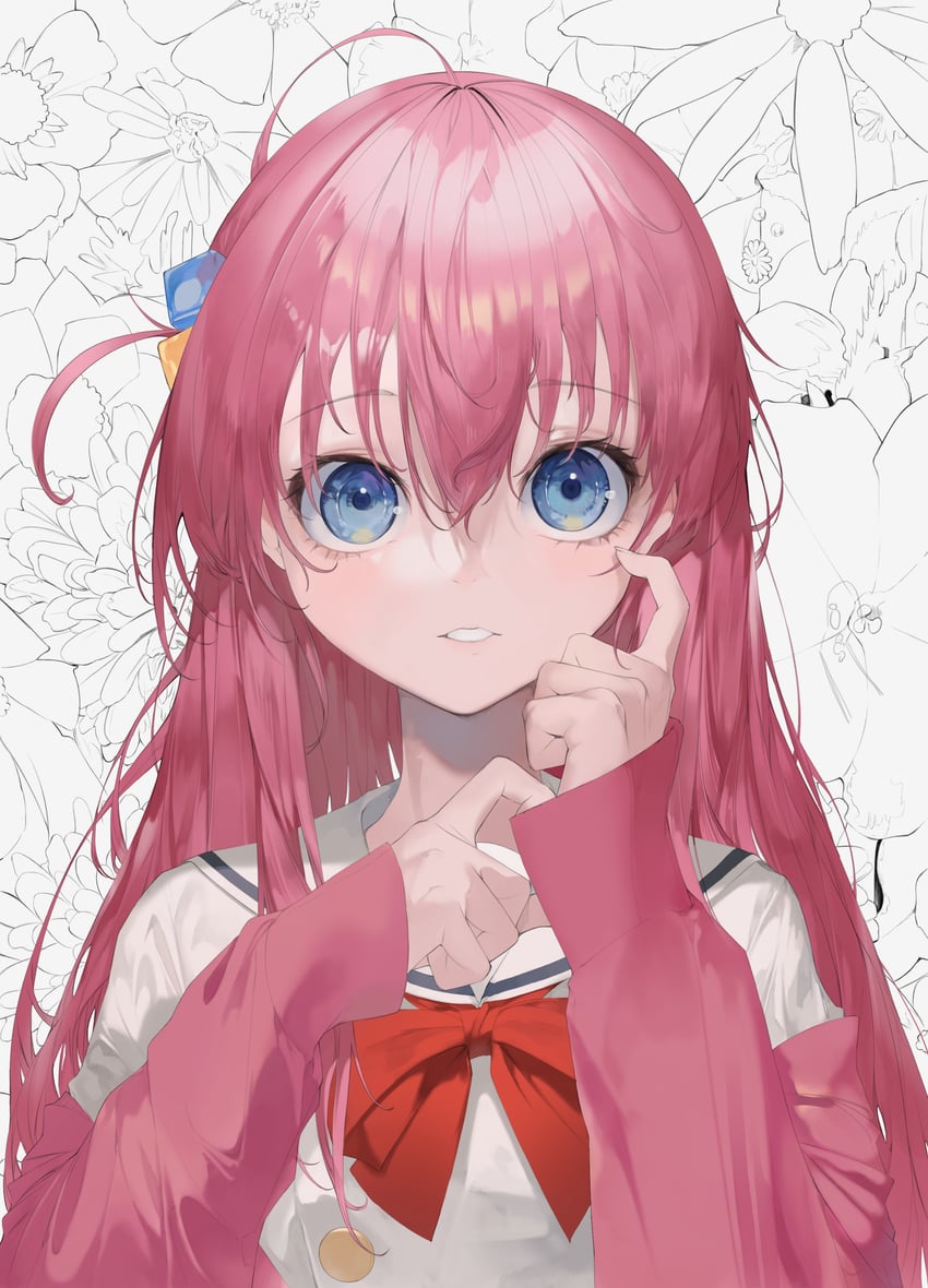 gotoh hitori (bocchi the rock!) drawn by mile_(mil2)