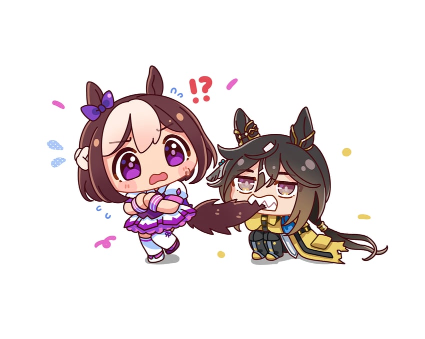 special week and stay gold (umamusume) drawn by moko39_takasora