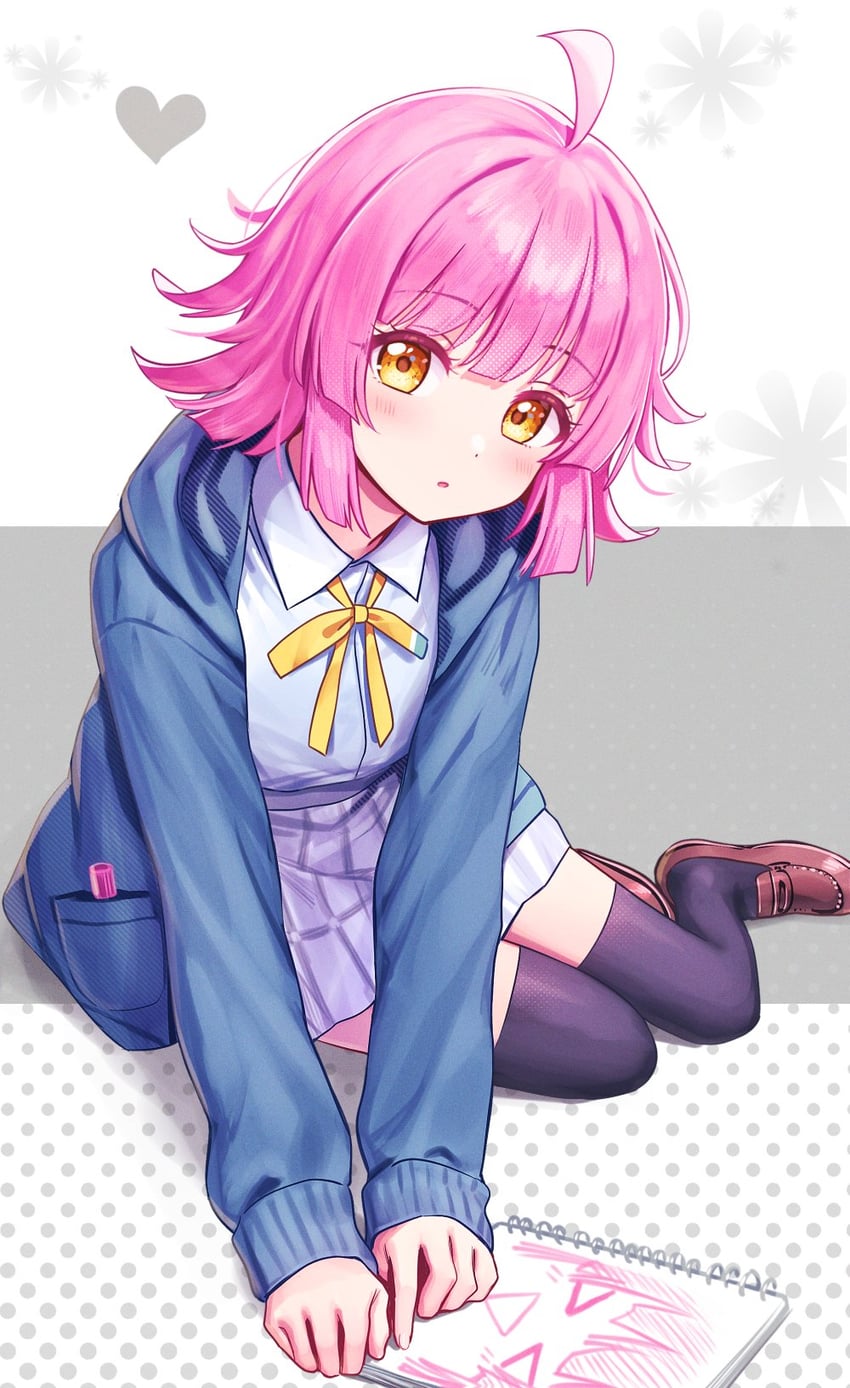 tennoji rina (love live! and 1 more) drawn by deadnooodles