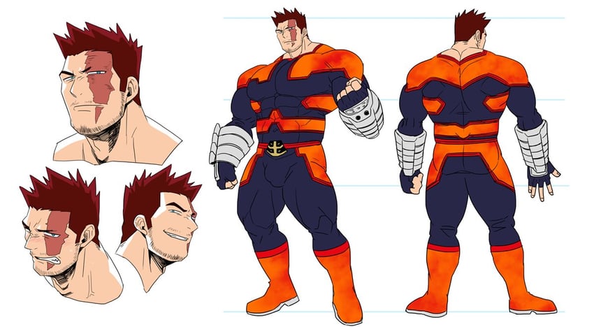 endeavor (boku no hero academia) drawn by absol_(dkqthf)