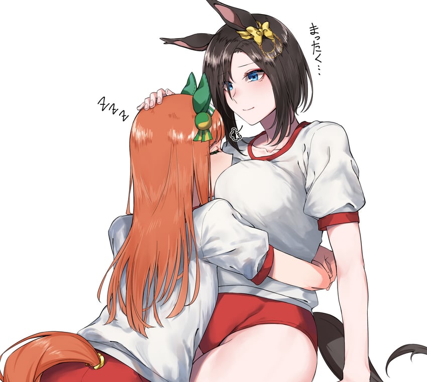 silence suzuka and air groove (umamusume) drawn by sugamo_(rainysnowy108)