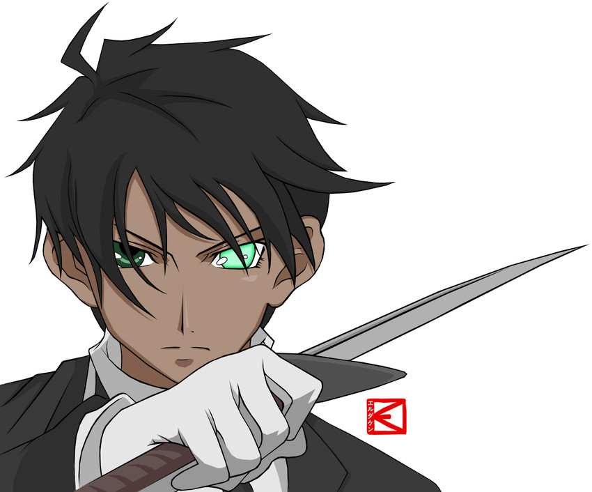 raven (hakushaku to yousei) drawn by elderkain