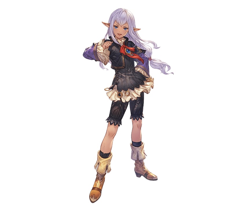 prishe (final fantasy and 2 more) drawn by minaba_hideo