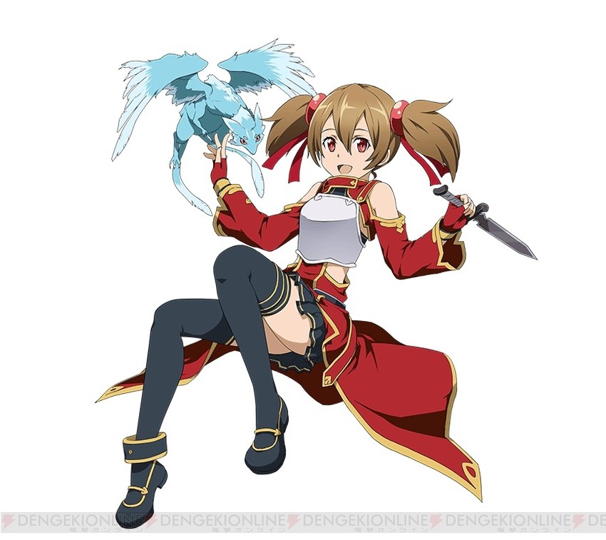 silica and pina (sword art online and 1 more)