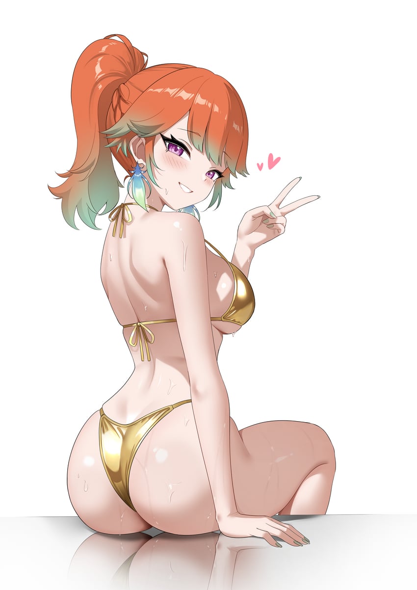 takanashi kiara (hololive and 1 more) drawn by raikkonen