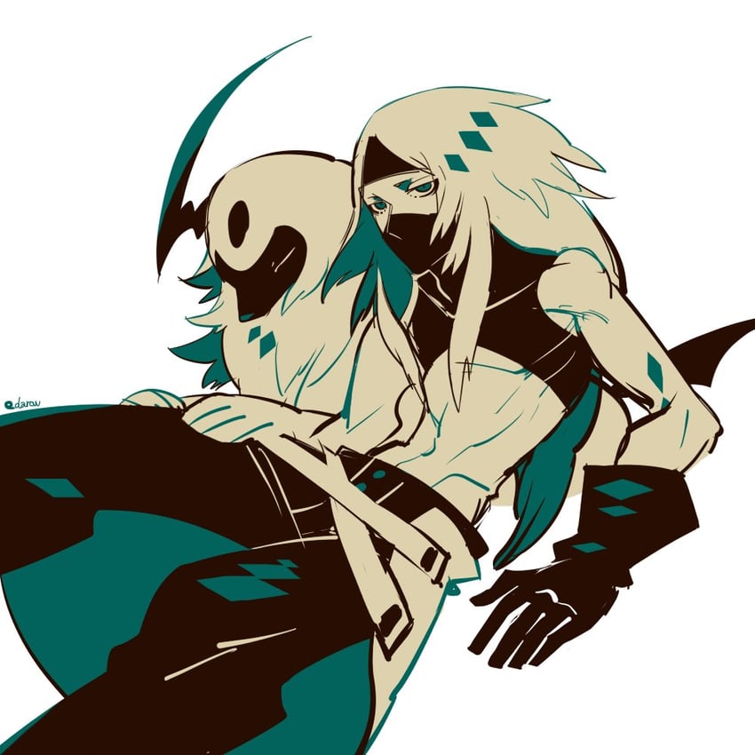 absol and shadow triad (pokemon and 1 more) drawn by edarow