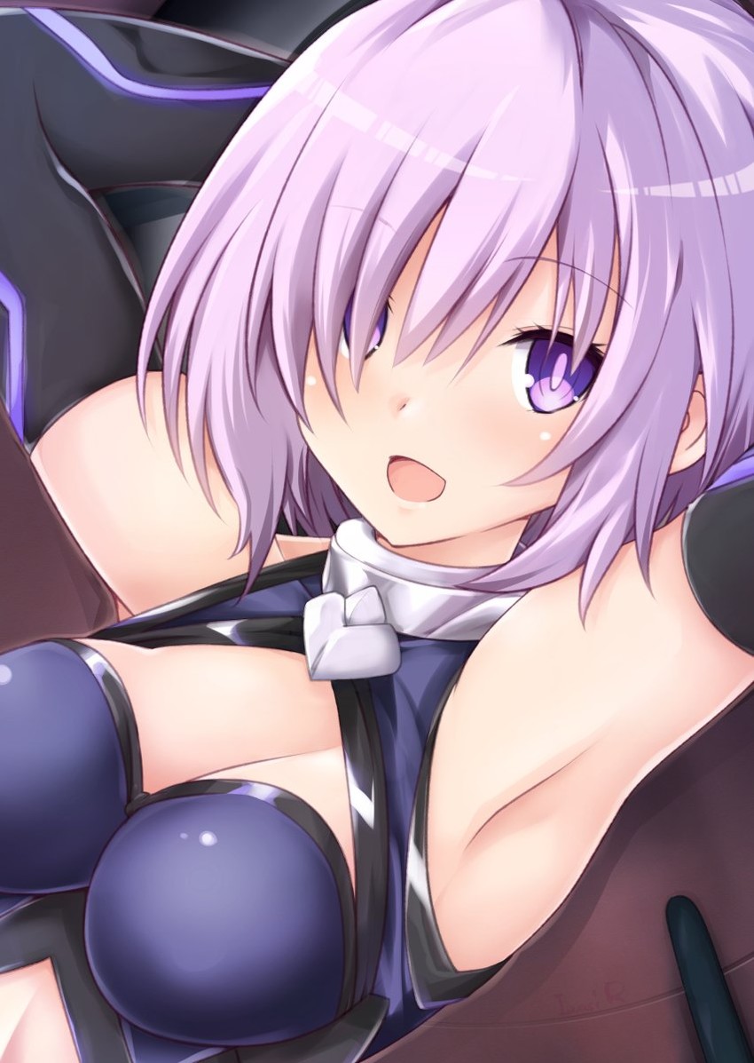 mash kyrielight (fate and 1 more) drawn by iwashi_dorobou_-r-