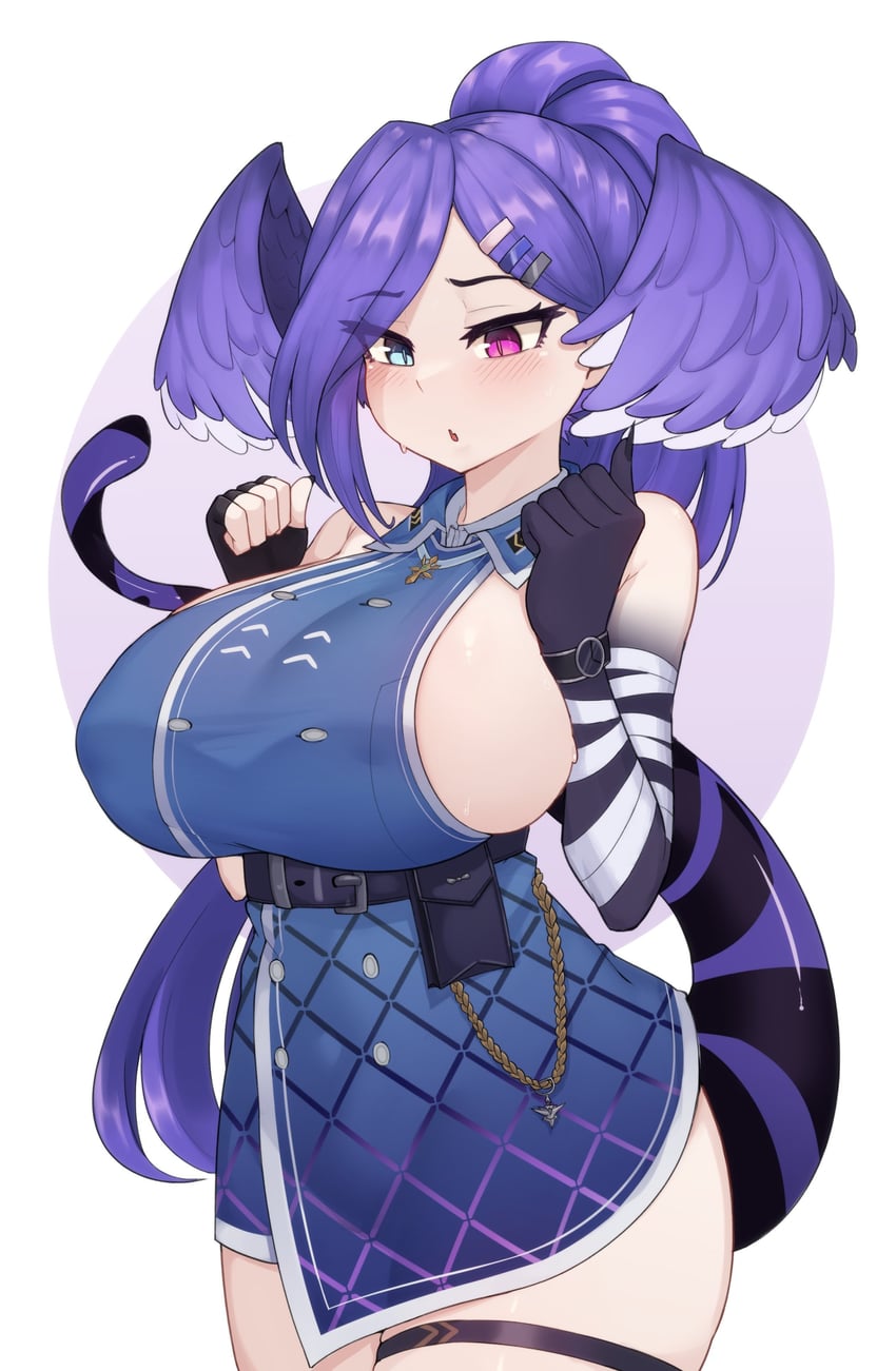 selen tatsuki (nijisanji and 1 more) drawn by moursho
