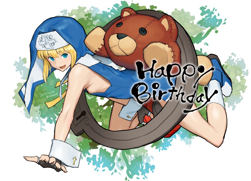 bridget (guilty gear and 1 more) drawn by zaki_(narashigeo)