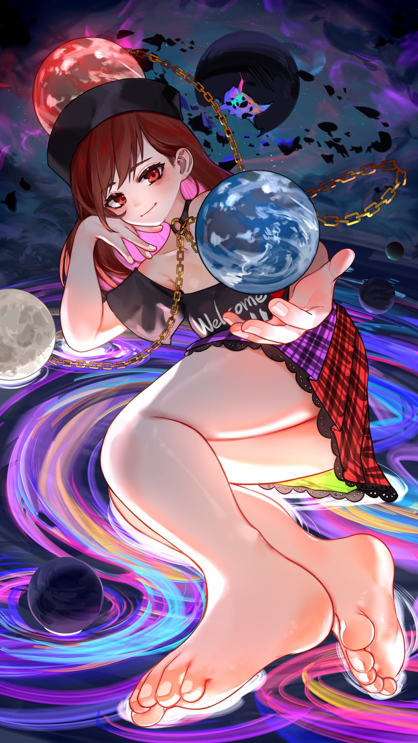 hecatia lapislazuli (touhou) drawn by kourou_(kouroukun)