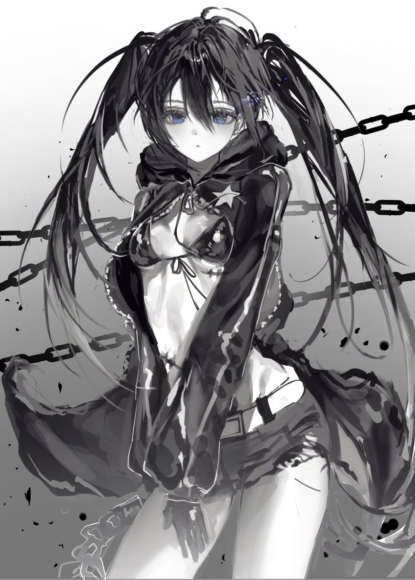 black rock shooter (black rock shooter) drawn by 8x9_1t