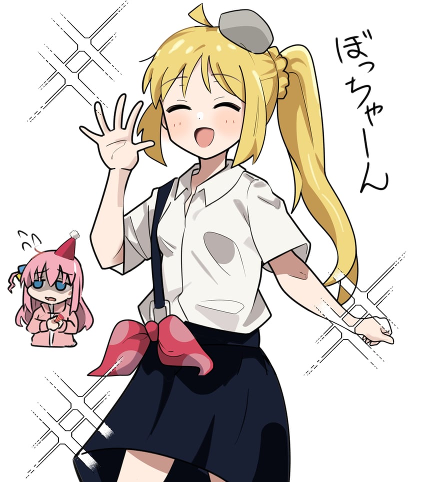 gotoh hitori and ijichi nijika (bocchi the rock!) drawn by mitche