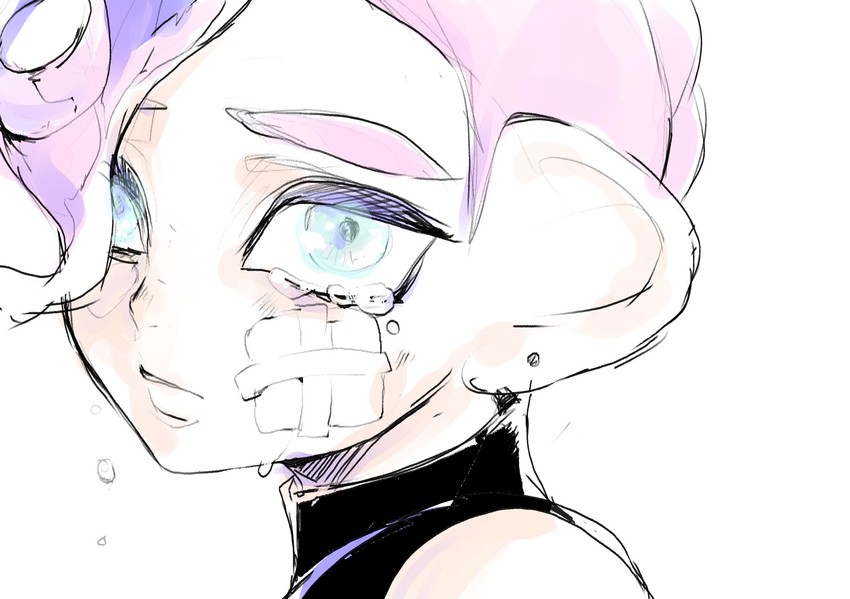 octoling player character and octoling boy (splatoon and 1 more) drawn by meronica