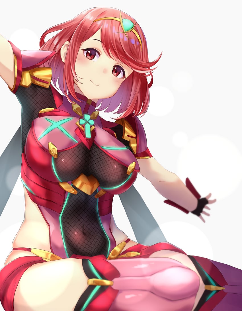 pyra (xenoblade chronicles and 1 more) drawn by m.tokotsu