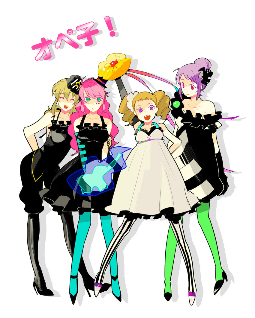 akiyama mio, hirasawa yui, tainaka ritsu, kotobuki tsumugi, feldt grace, and 3 more (gundam and 2 more) drawn by norisuke_(natto)