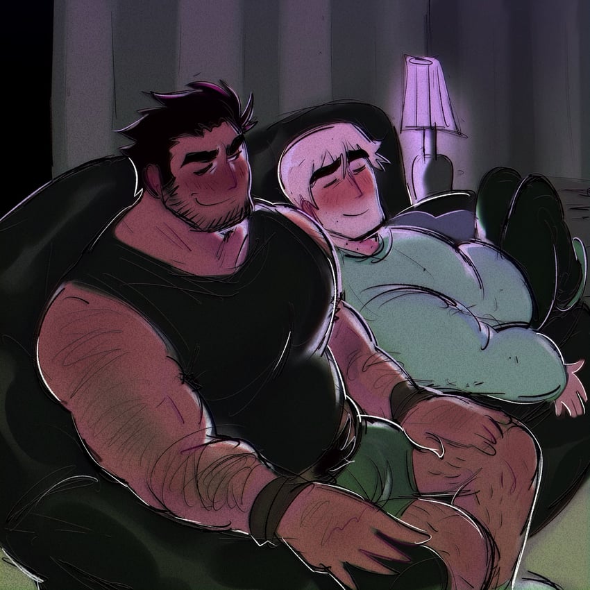 lucas lee and todd ingram (scott pilgrim and 1 more) drawn by jaime_(grizzgotmilk)