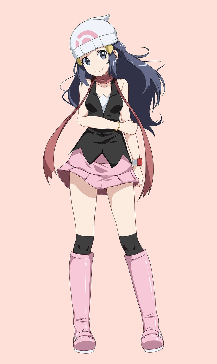 dawn (pokemon and 1 more) drawn by tsukishiro_saika